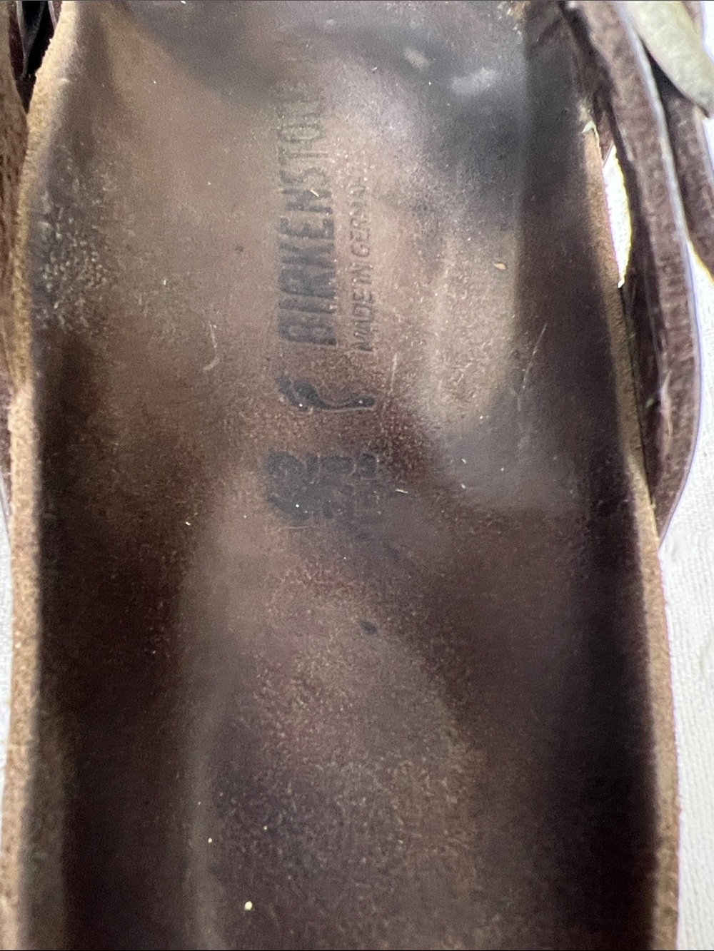 Birkenstock Taupe Brown Toe Strap Sandals 2 Pair Size 11 / 42 - Picture 3 of 10